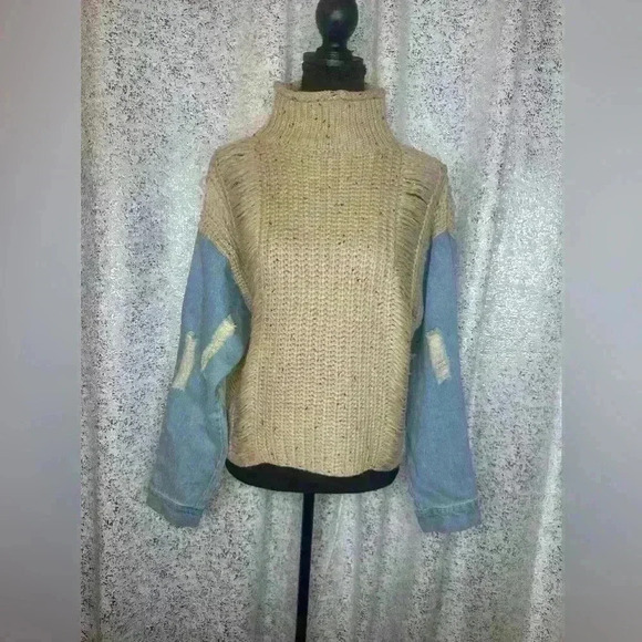 NWOT Only one made, one of its kind turtleneck sweater! - Picture 1 of 4